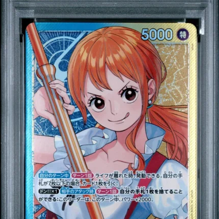 PSA 10 GEM MINT Japanese One Piece 2025 NAMI OP11-041 ALTERNATE ART